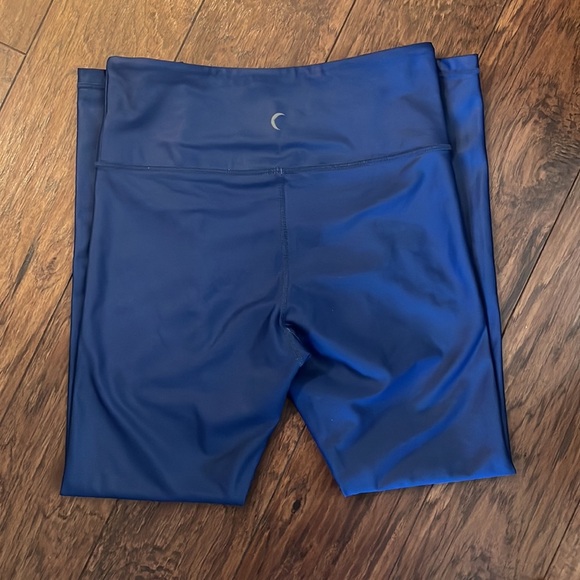 Ziya Active Metallic blue leggings - Picture 3 of 3